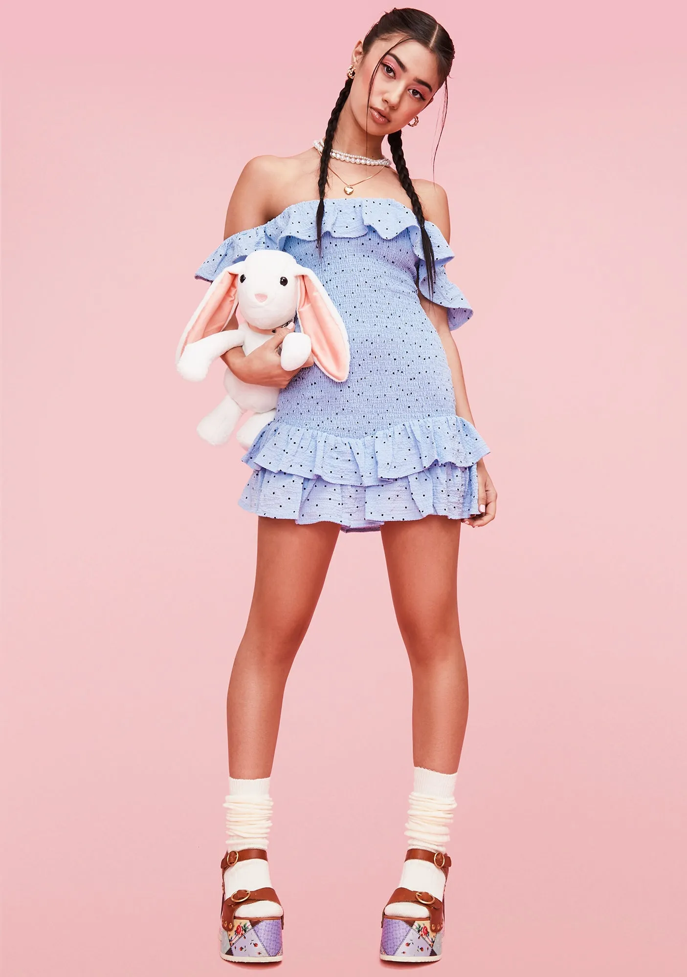 Charming As Always Mini Dress sold by Dolls Kill product image thumbnail 3