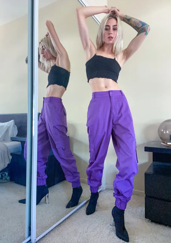 Violet Matira Cargo Pants sold by Dolls Kill