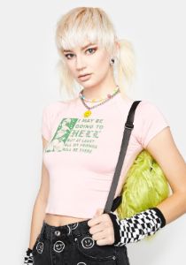 Hellbound Graphic Crop Tee sold by Dolls Kill