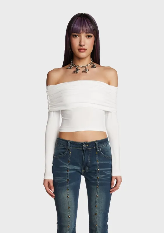 Popular Hangout Long Sleeve Top sold by Dolls Kill