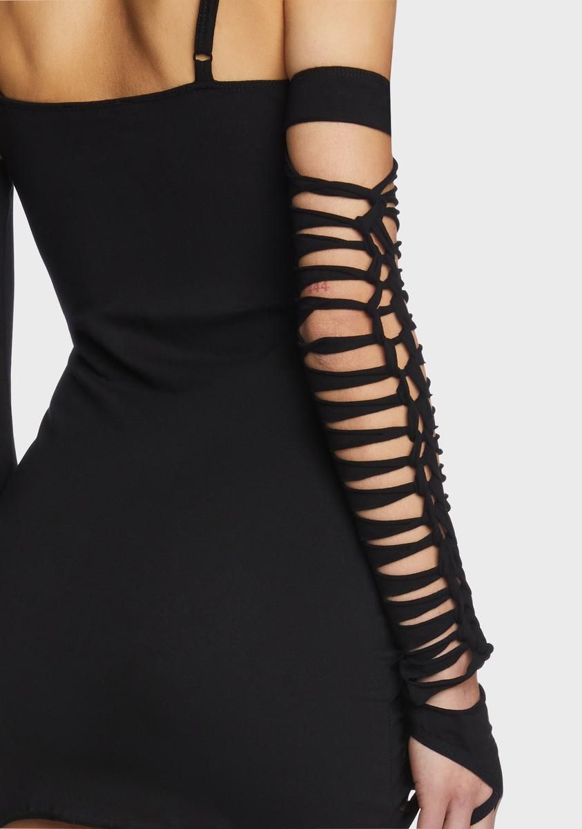 Spellbound Smiles Mini Dress - Black sold by Dolls Kill product image thumbnail 2