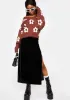 Chocolate Floral Sweater sold by Dolls Kill