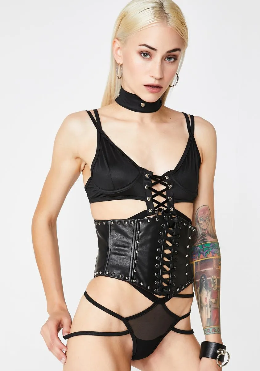 Come Over L8r Lingerie Set sold by Dolls Kill product image thumbnail 2