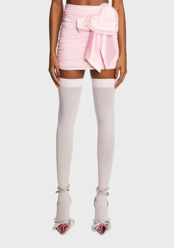 I'm All Yours Mini Skirt sold by Dolls Kill