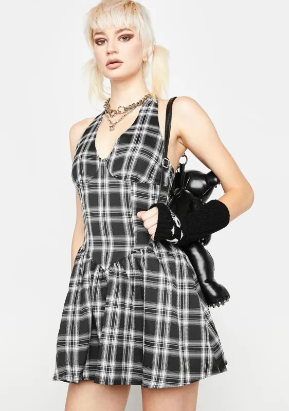 Attic Doll Halter Dress sold by Dolls Kill