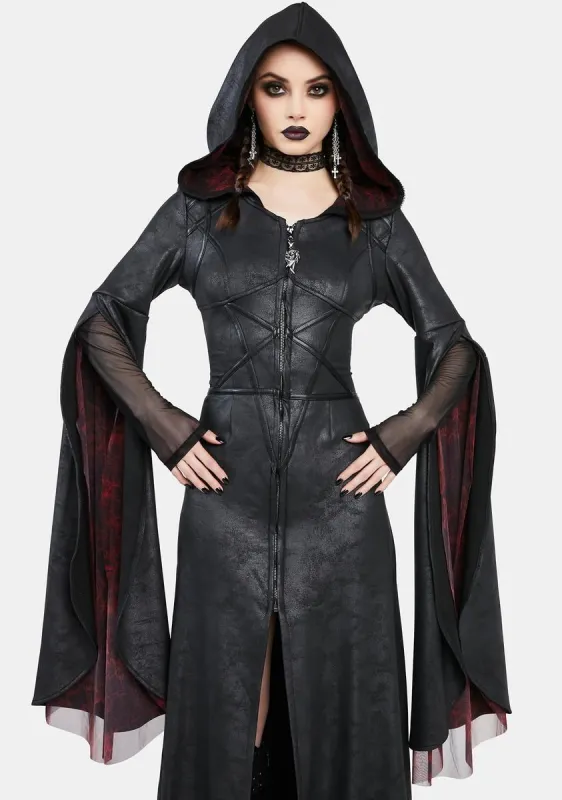 Dark Magic Church Maxi Dress sold by Dolls Kill