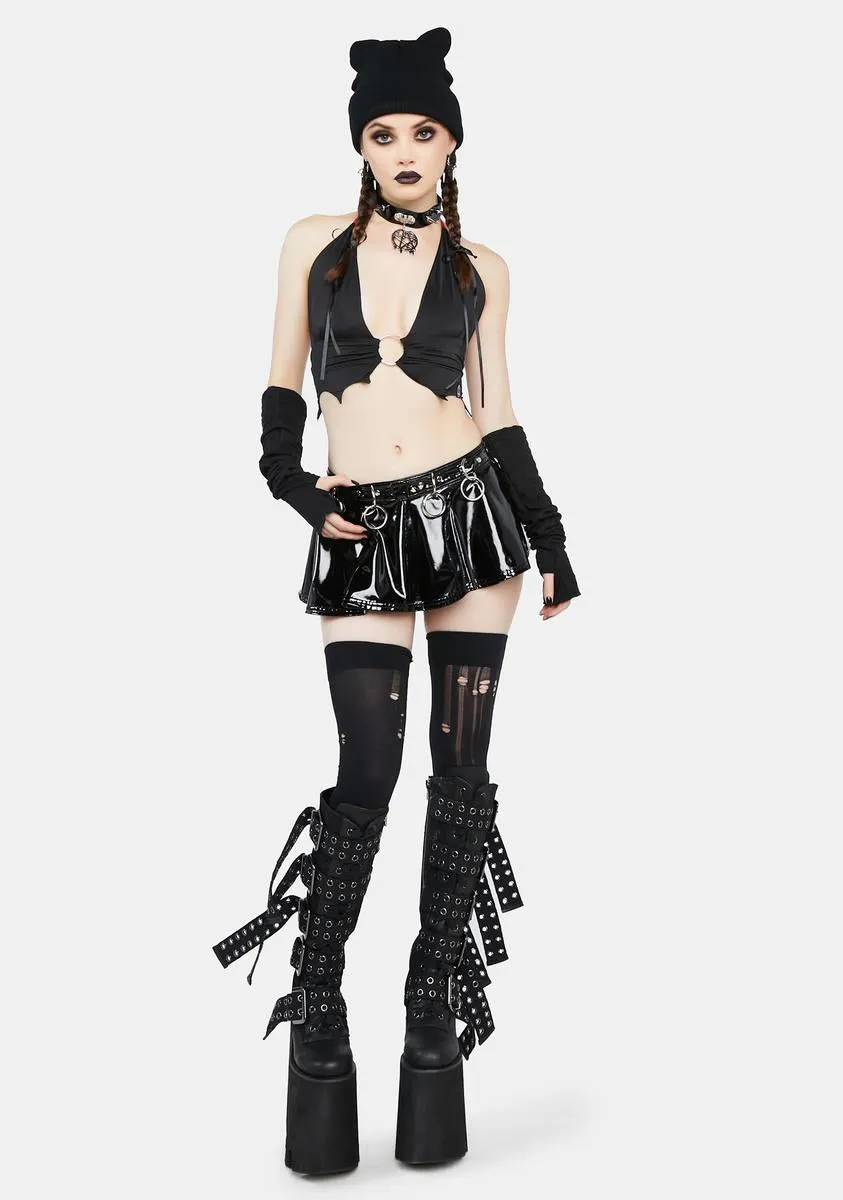 Dracula's Daughter O-Ring Halter Top sold by Dolls Kill product image thumbnail 3