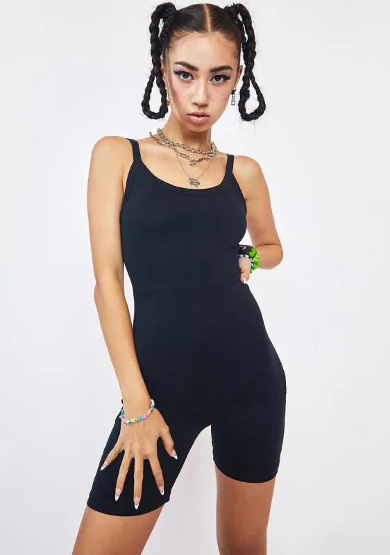 Black Dalmi Unitard sold by Dolls Kill