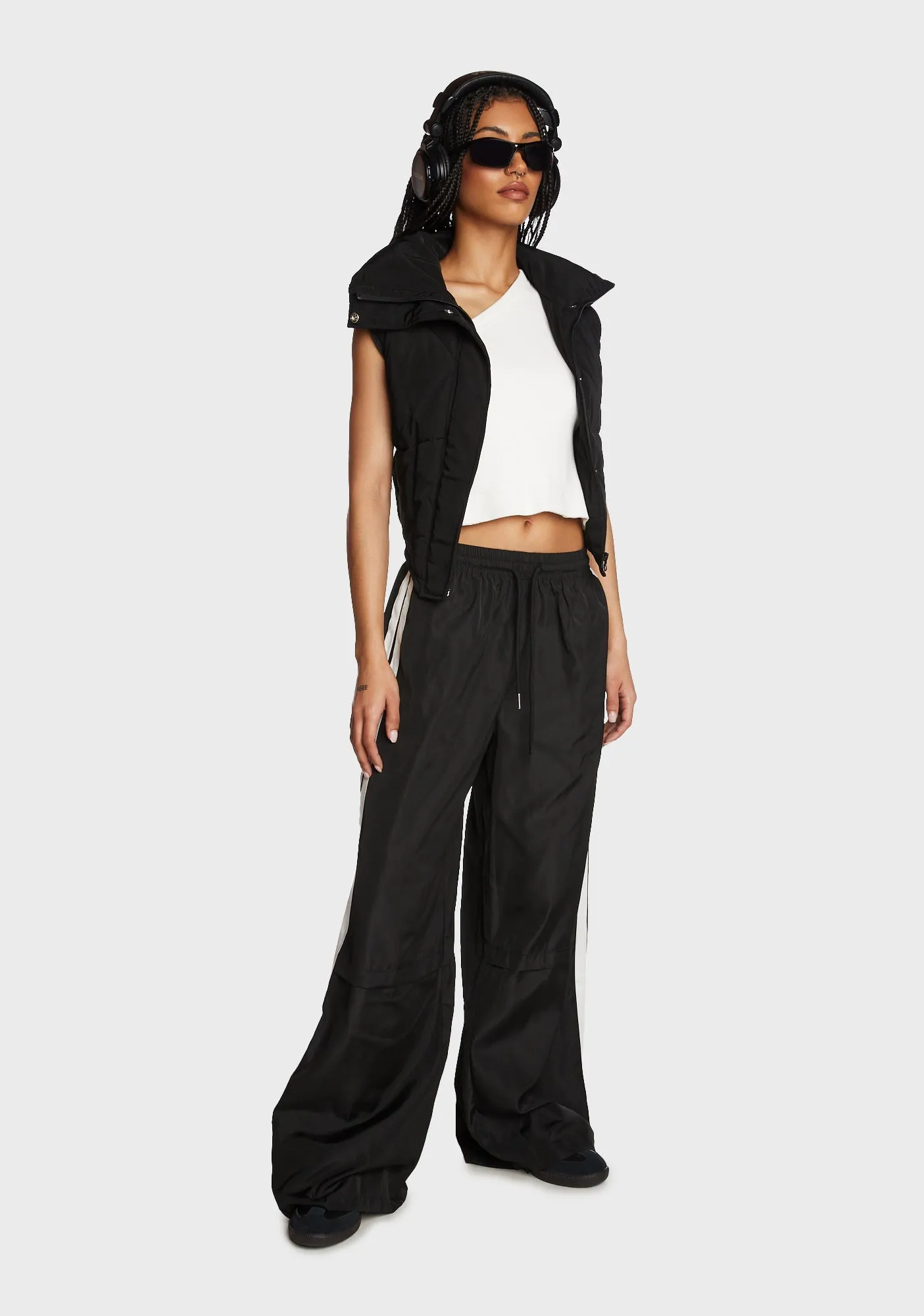 Verdi Open-Back One Shoulder Top - White sold by Dolls Kill product image thumbnail 3