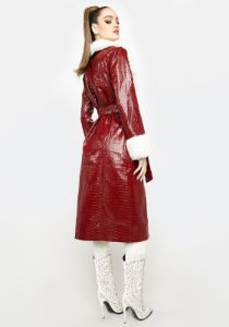 Ruby Prettiest Rock Star Crocodile Coat sold by Dolls Kill