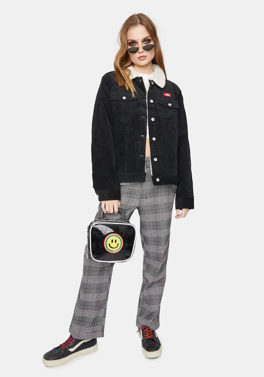 Black Sherpa Lined Corduroy Jacket sold by Dolls Kill product image thumbnail 3