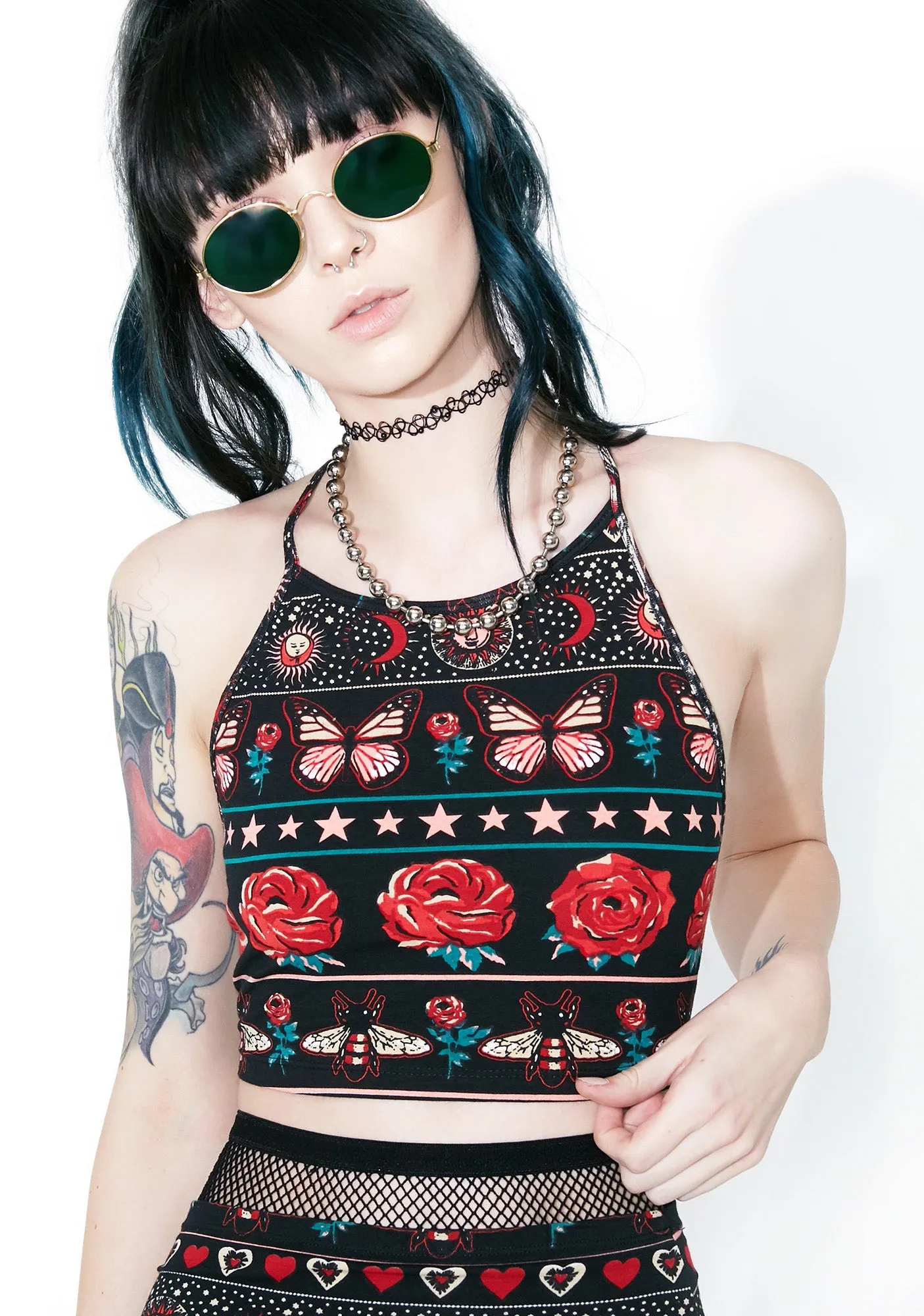 Brixton Top sold by Dolls Kill