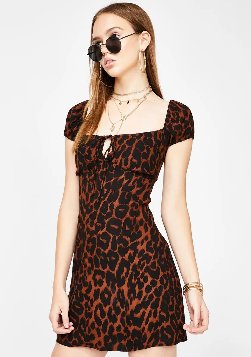 Gavel Leopard Mini Dress sold by Dolls Kill product image thumbnail 2