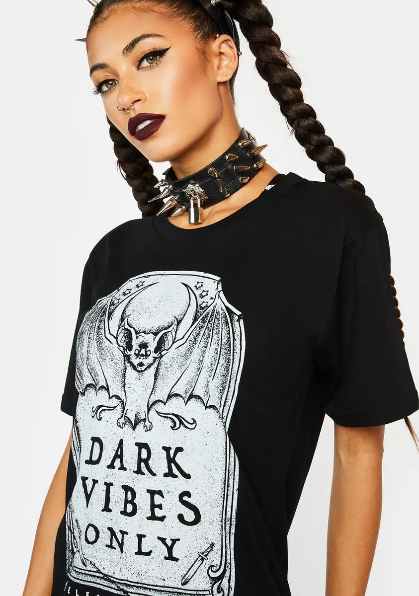 Dark Vibes Graphic Tee sold by Dolls Kill product image thumbnail 2