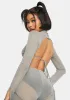 Quelia Mesh Crop Top sold by Dolls Kill