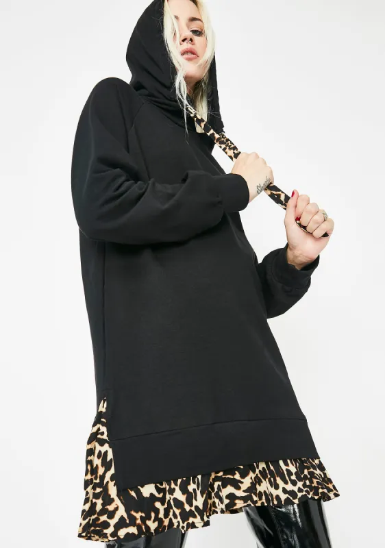 Whose That Grl Leopard Dress sold by Dolls Kill