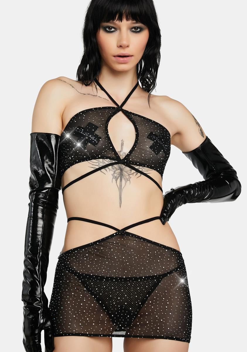 Late Night Loving Lingerie Set sold by Dolls Kill