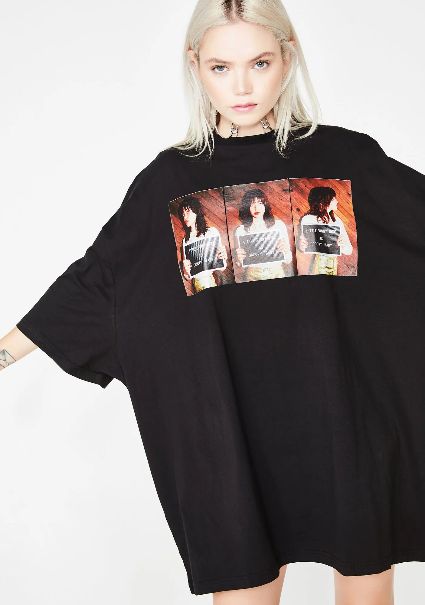 Photo Message Big Tee sold by Dolls Kill