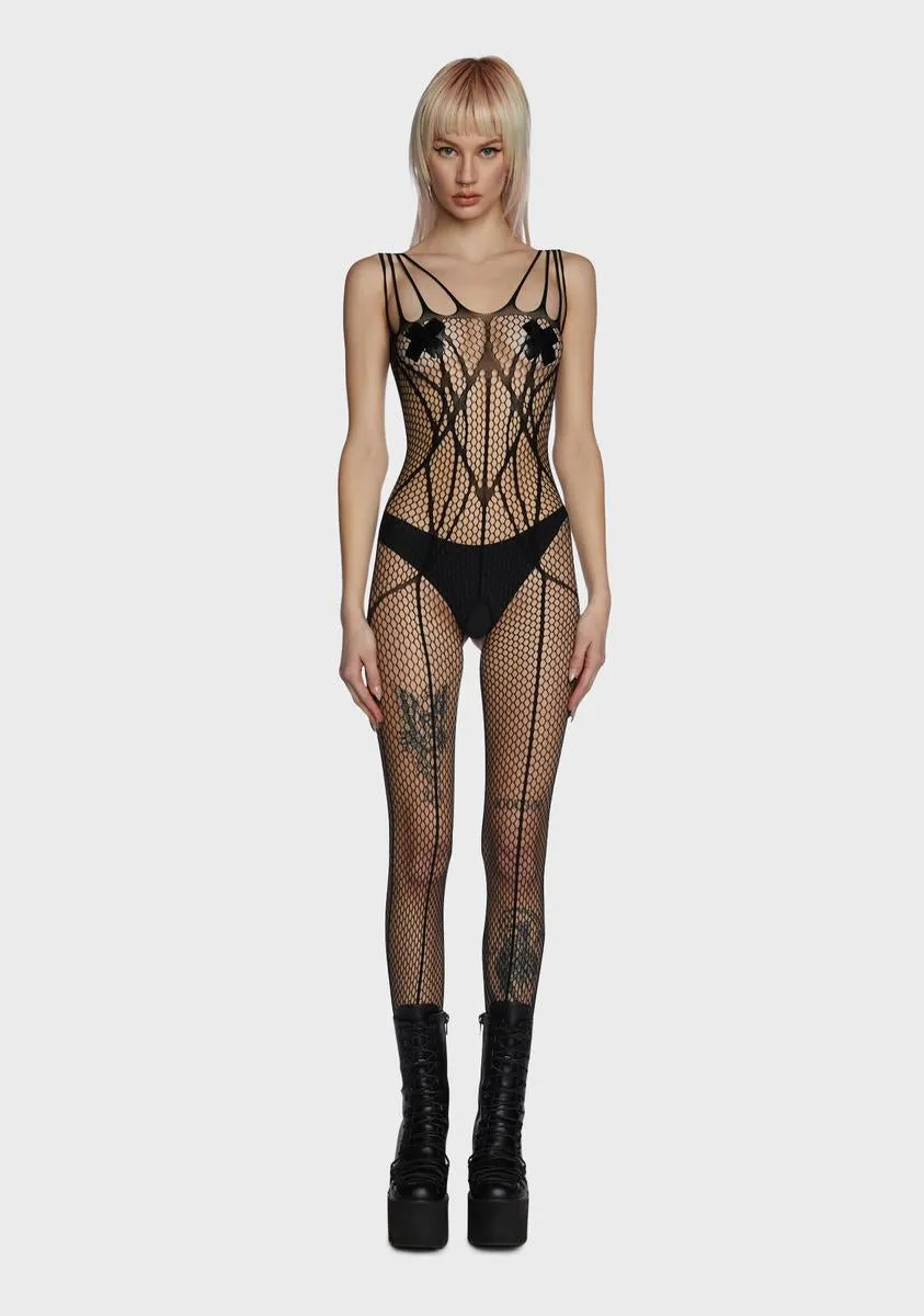 Reveal The Appeal Fishnet Bodystocking sold by Dolls Kill