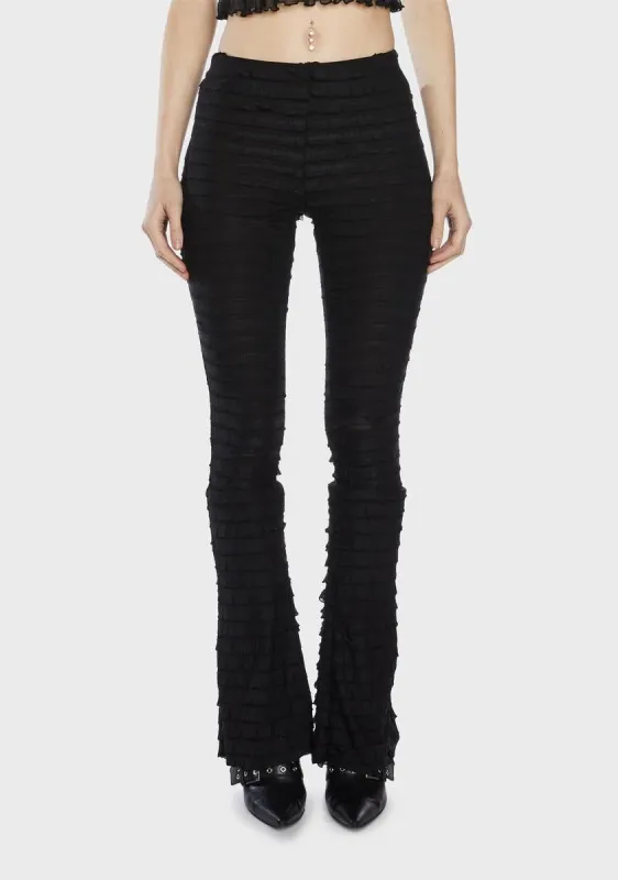 Straightened Out Flared Pants sold by Dolls Kill