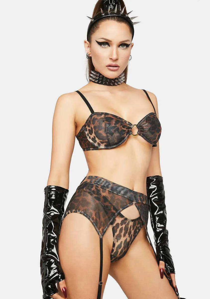 Wild Spots Lingerie Set sold by Dolls Kill product image thumbnail 2