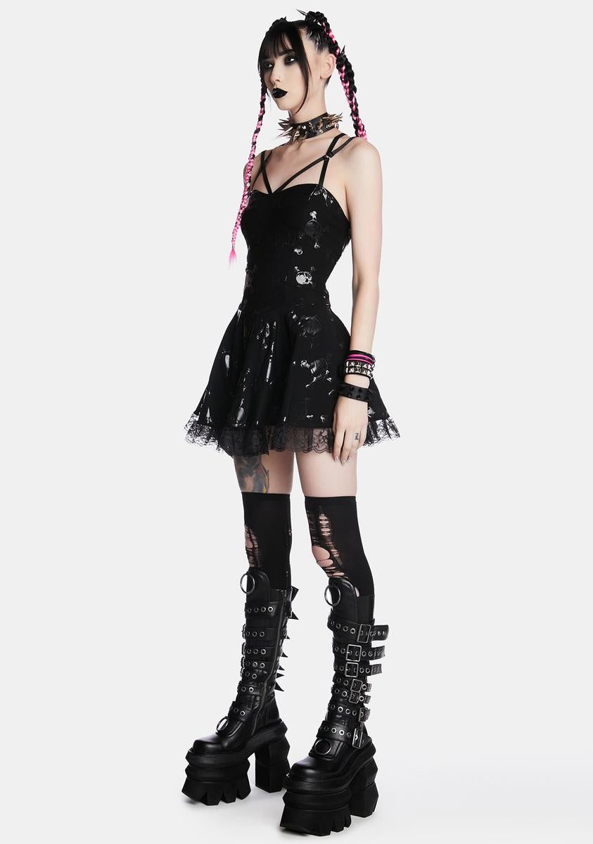 Villain Era Mini Dress sold by Dolls Kill product image thumbnail 3
