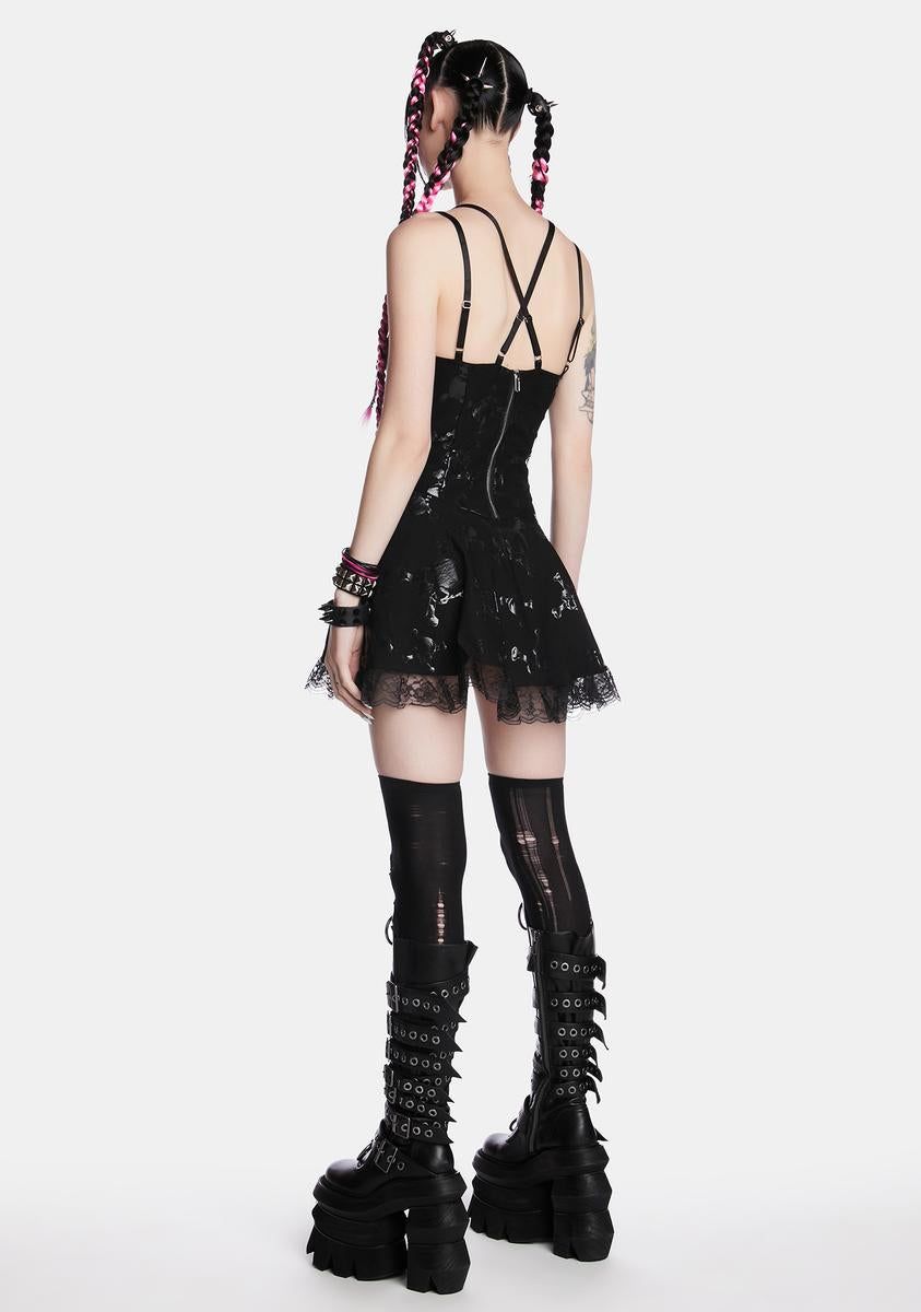 Villain Era Mini Dress sold by Dolls Kill product image thumbnail 4