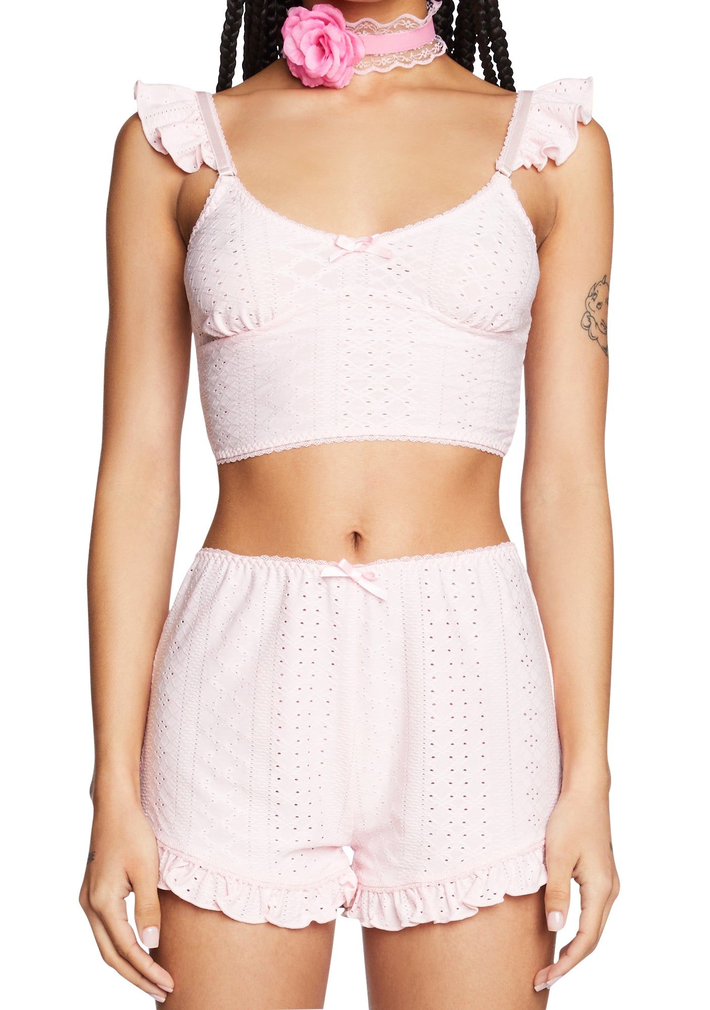 Luster Love Shorts Set sold by Dolls Kill product image thumbnail 5