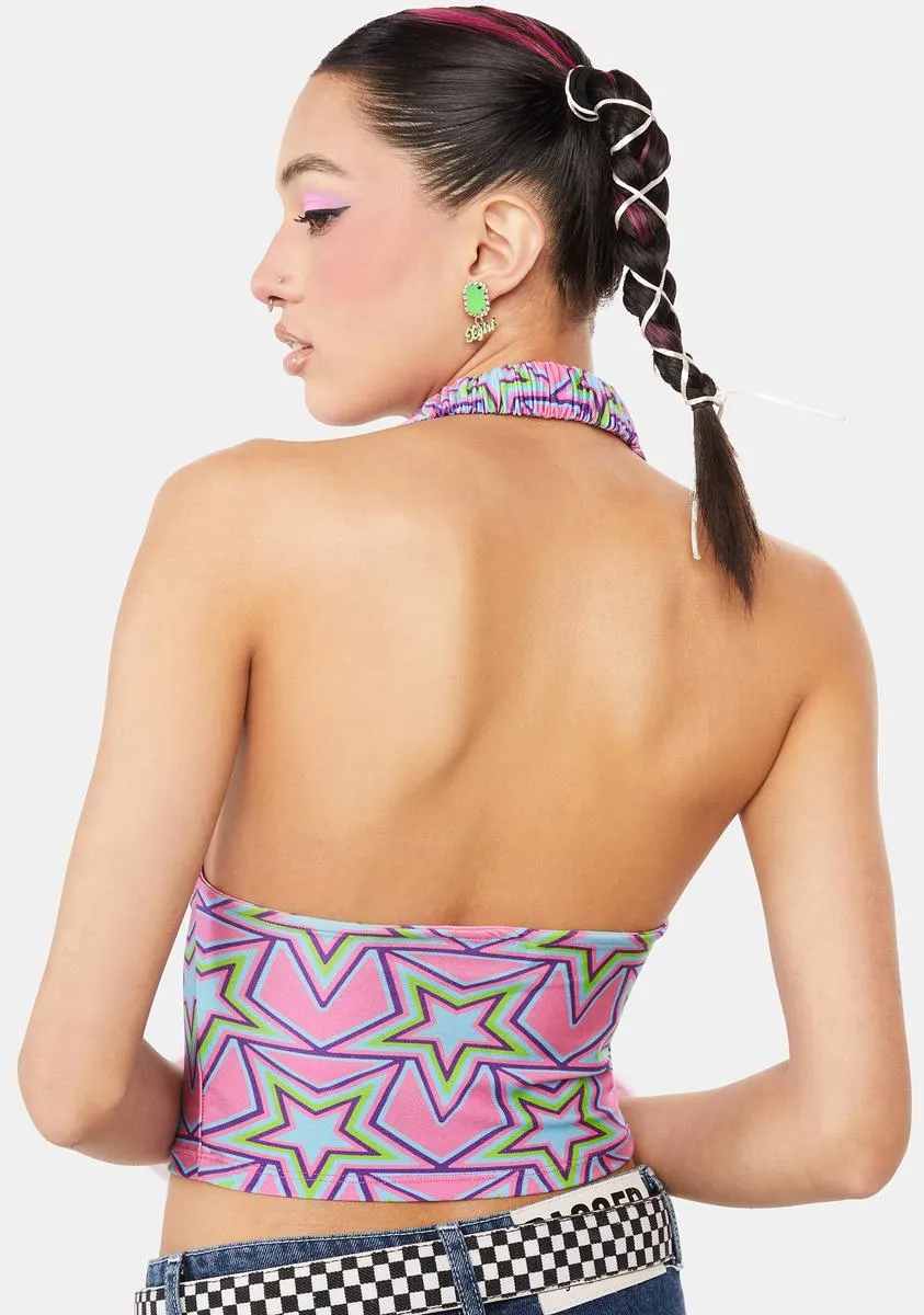 Starry Eyed Halter Top sold by Dolls Kill product image thumbnail 4
