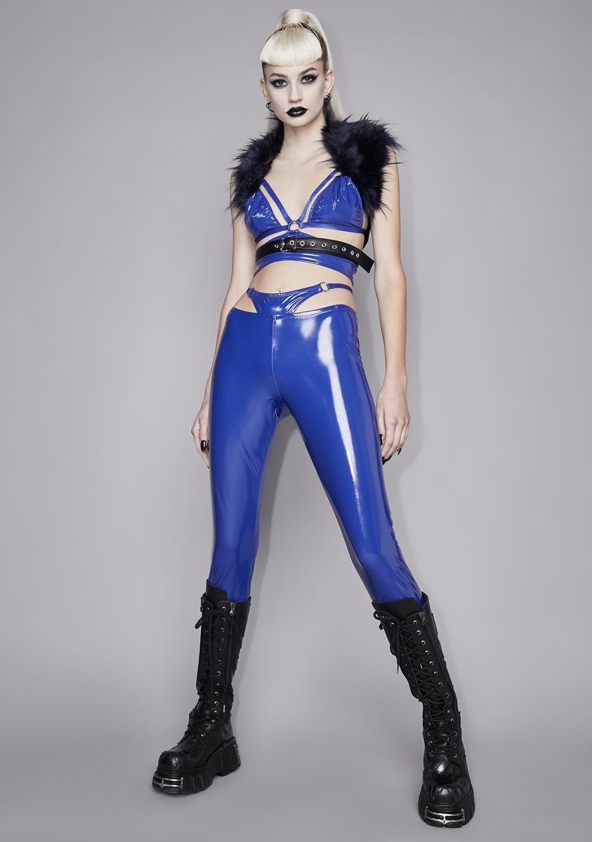 Had It Coming PVC O-Ring Bralette sold by Dolls Kill product image thumbnail 3