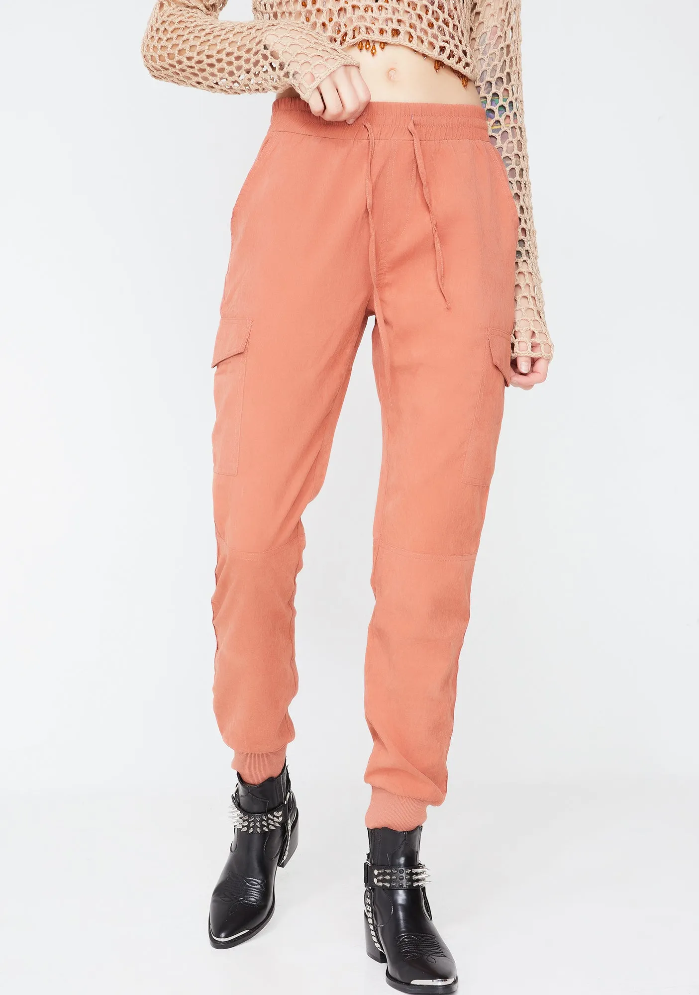 Dusted Sunshine Cargo Joggers sold by Dolls Kill