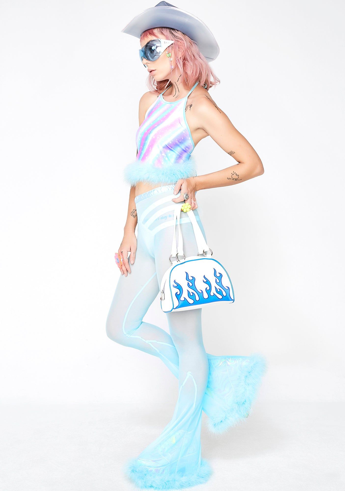 BB Blue Glamorous Bells sold by Dolls Kill product image thumbnail 2