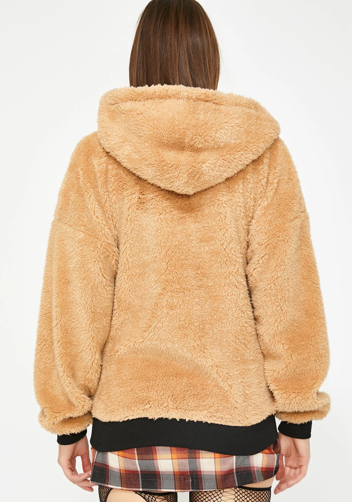 Whose Ya Teddy Jacket sold by Dolls Kill product image thumbnail 4