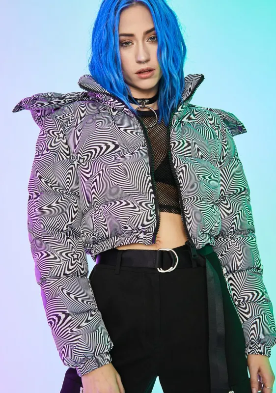 High Infidelity Puffer Jacket sold by Dolls Kill