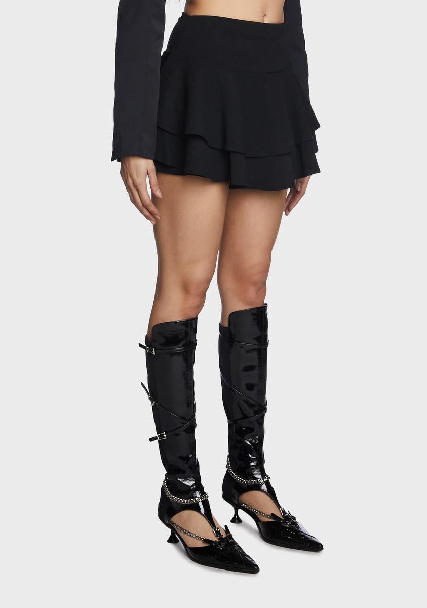 Sweet Pursuit Mini Skort sold by Dolls Kill product image thumbnail 3