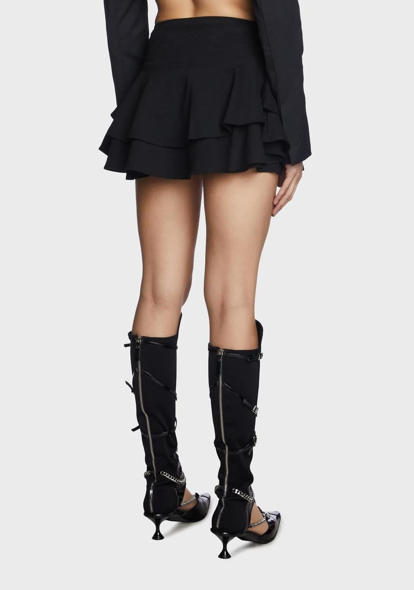 Sweet Pursuit Mini Skort sold by Dolls Kill product image thumbnail 4