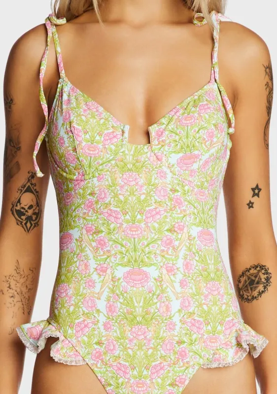 Approach With Caution Halter Top sold by Dolls Kill