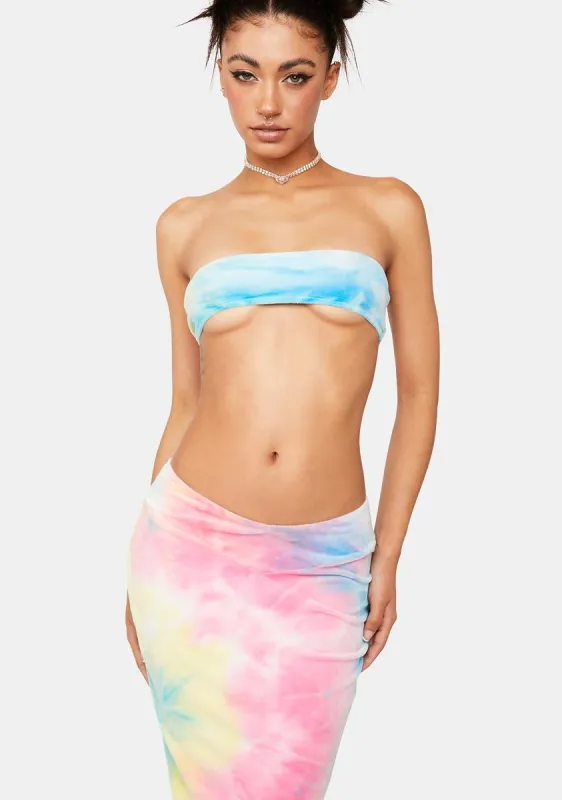 J'Adore Velour Skirt Set sold by Dolls Kill