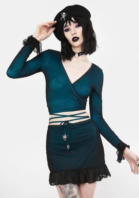 Spreading Enchantment Skirt Set sold by Dolls Kill