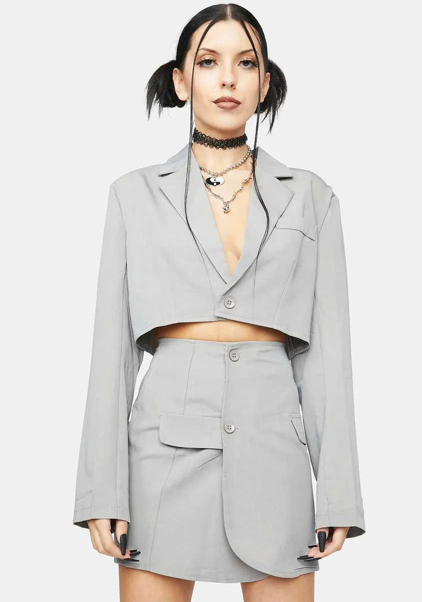 Dove Making Deals Skirt Set sold by Dolls Kill