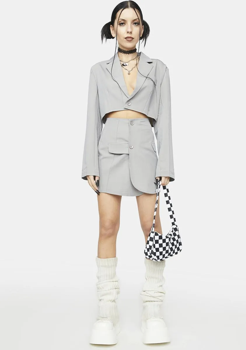 Dove Making Deals Skirt Set sold by Dolls Kill product image thumbnail 3