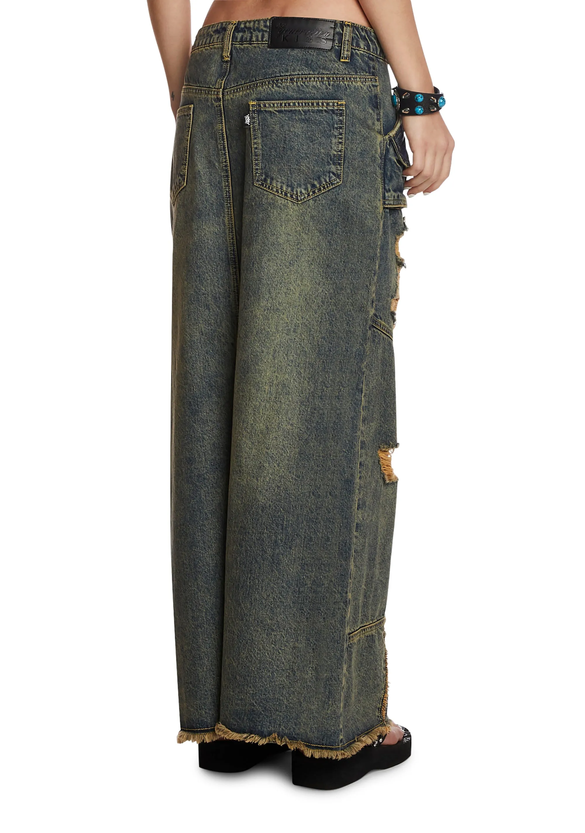Colby Maxi Skirt sold by Dolls Kill product image thumbnail 4