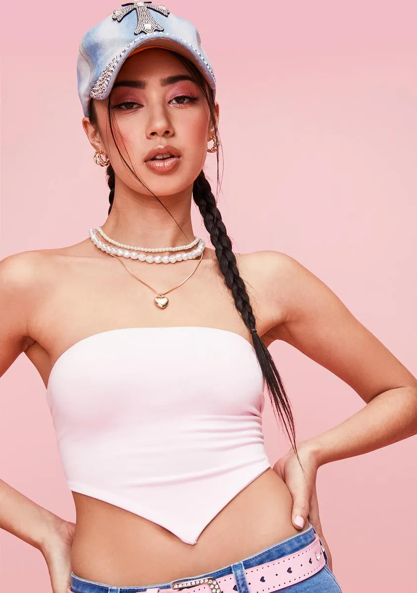 Call Me Pretty Tube Top sold by Dolls Kill