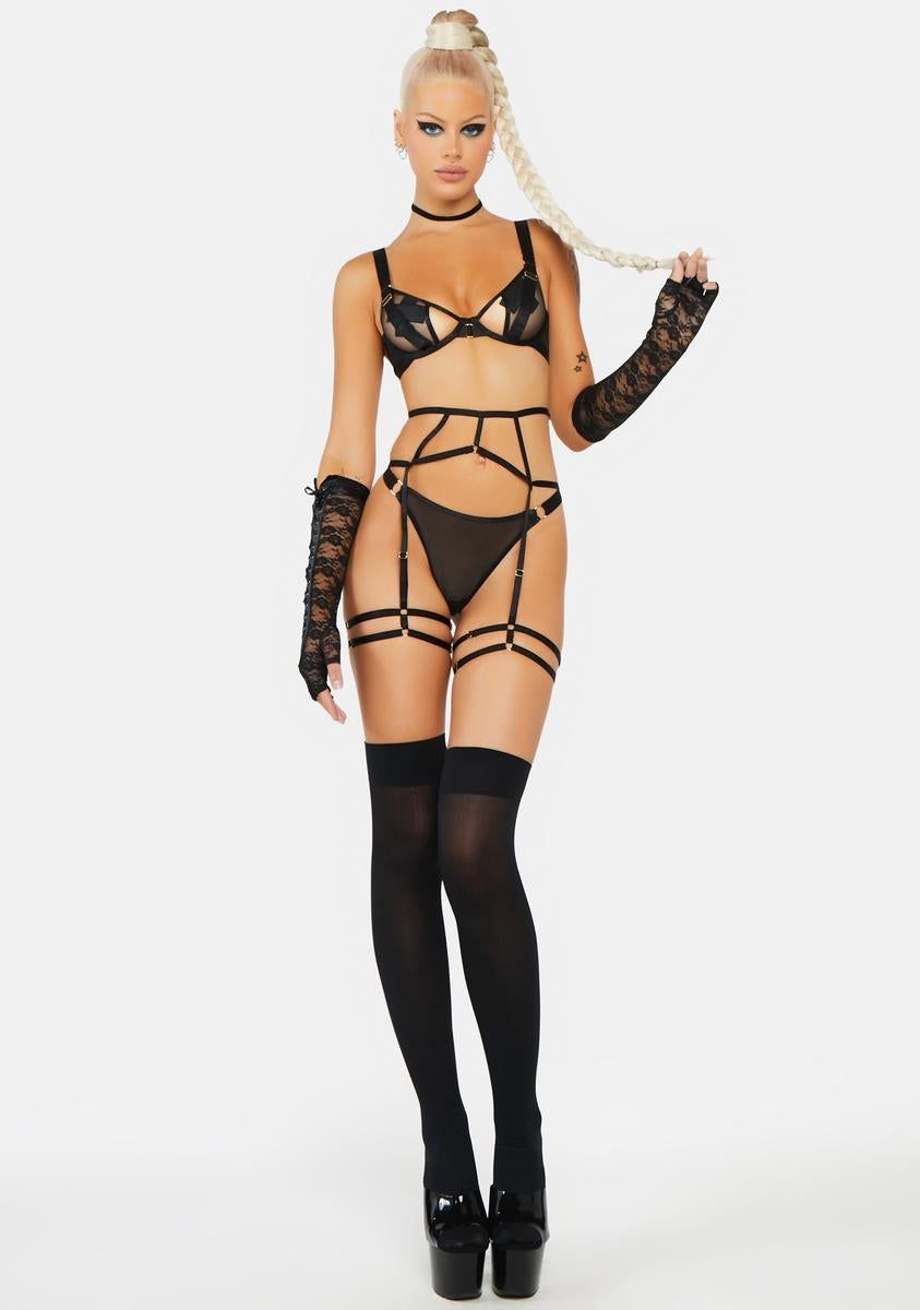 Ayla Sheer Mesh Bra sold by Dolls Kill product image thumbnail 2