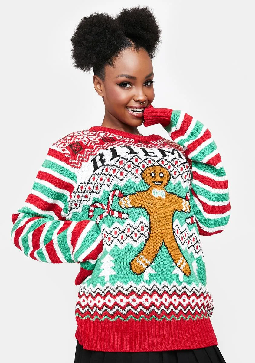 Bite Me Christmas Holiday Sweater sold by Dolls Kill product image thumbnail 2