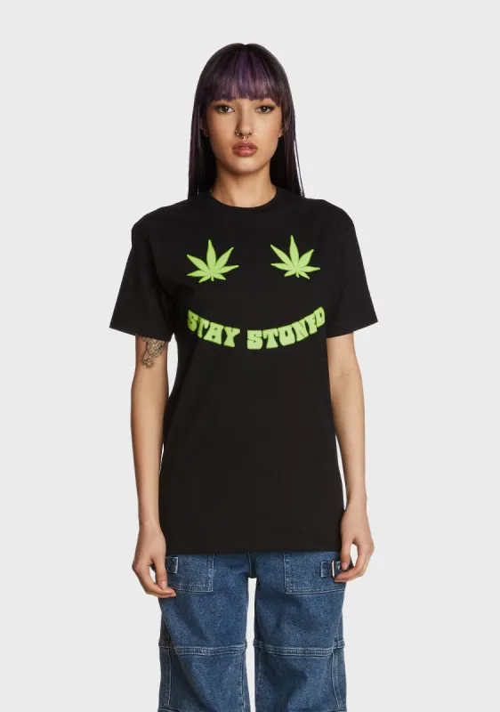 Stay Stoned Graphic Tee sold by Dolls Kill