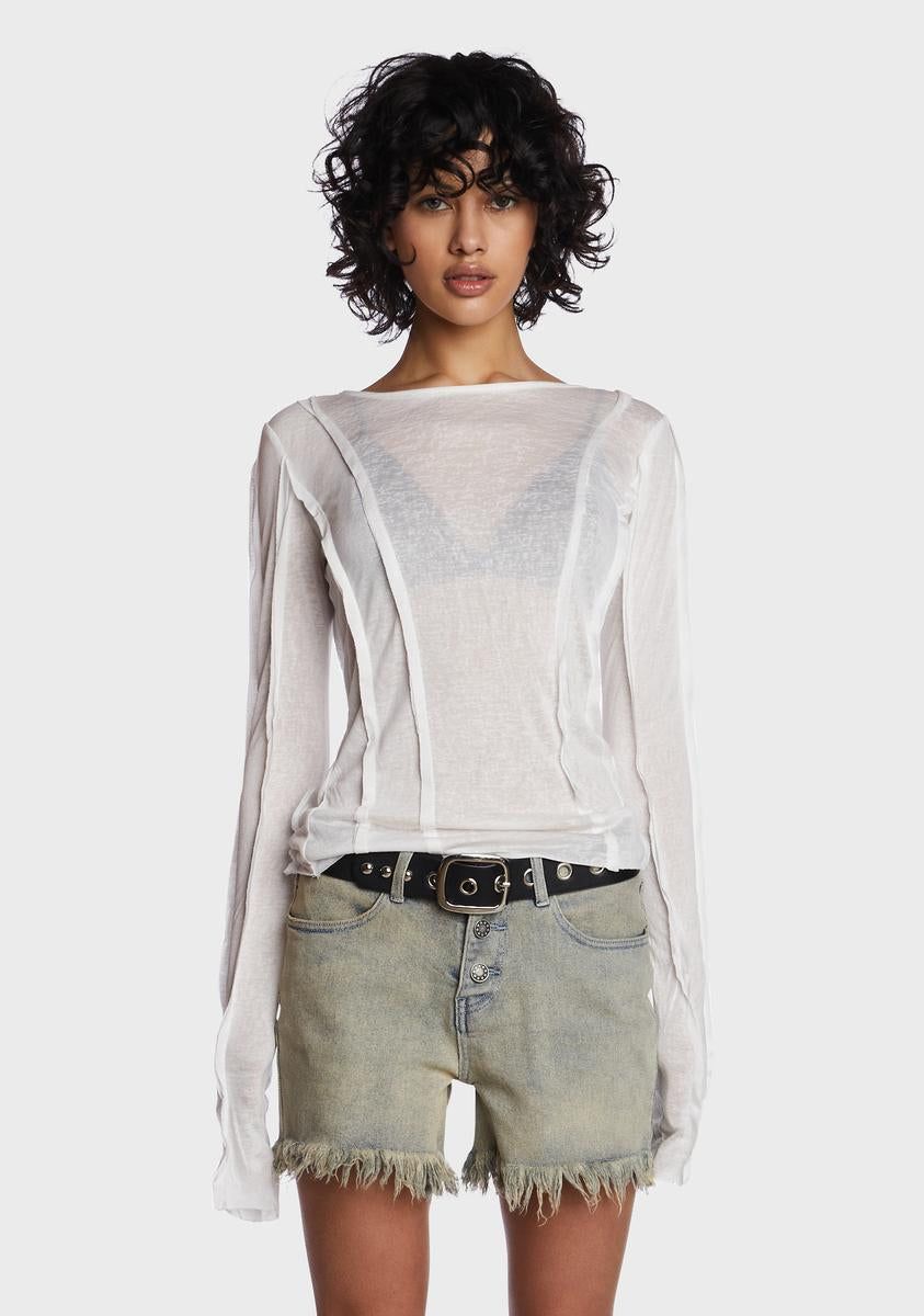 On My Own Long Sleeve Top sold by Dolls Kill