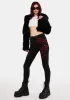Punk Blood Dark Denim Trousers sold by Dolls Kill