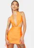 Citrus Bar Hopping Mini Dress sold by Dolls Kill