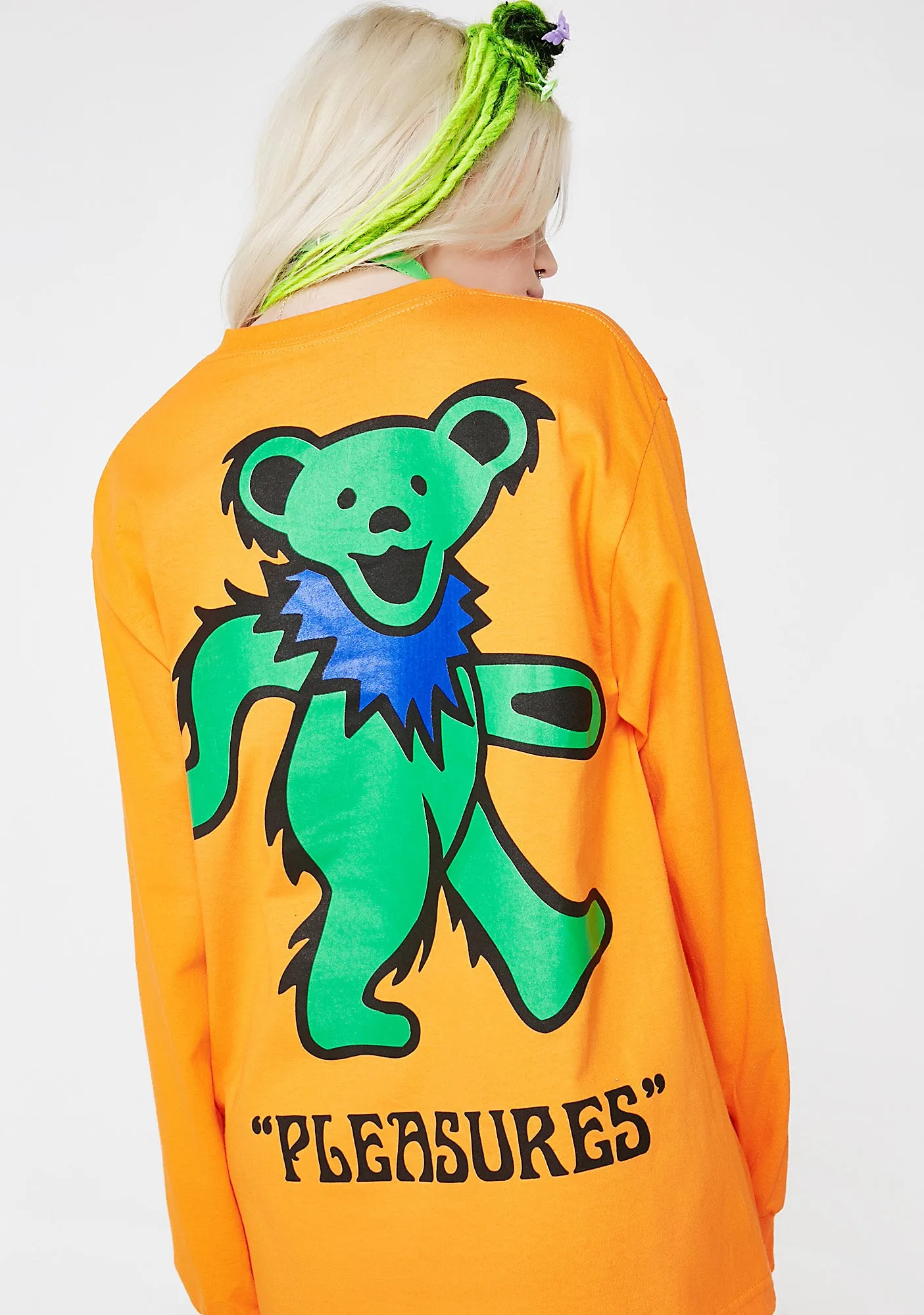 Bear Long Sleeve T Shirt sold by Dolls Kill